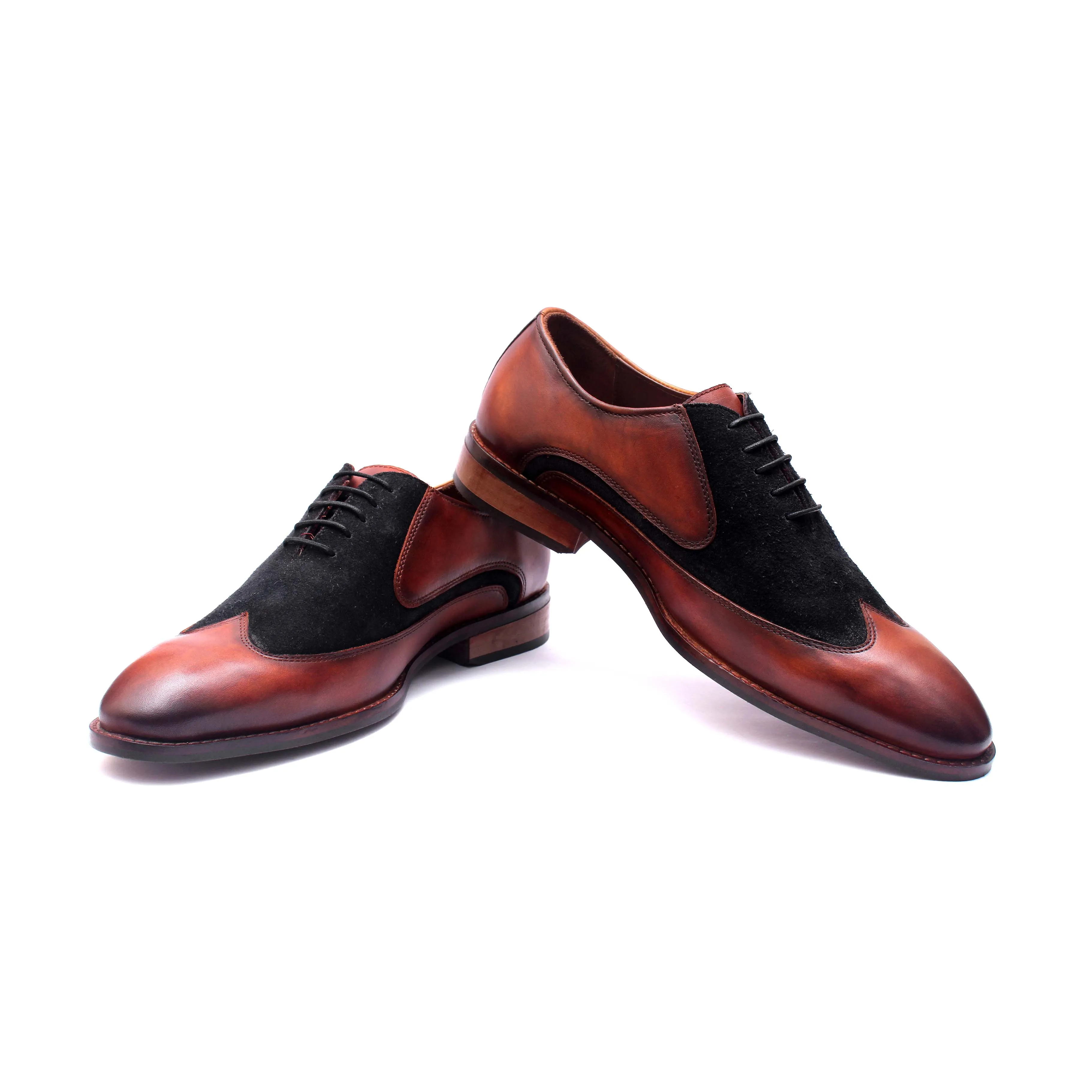 Wingtip Two Tone Oxfords