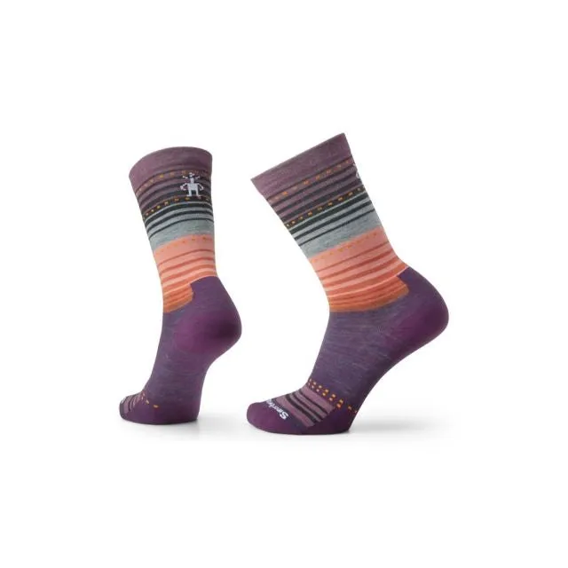 Women's Everyday Stitch Stripe Crew Socks