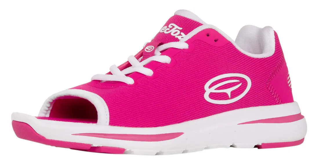 Women's Open Toe Sneaker Hot Pink