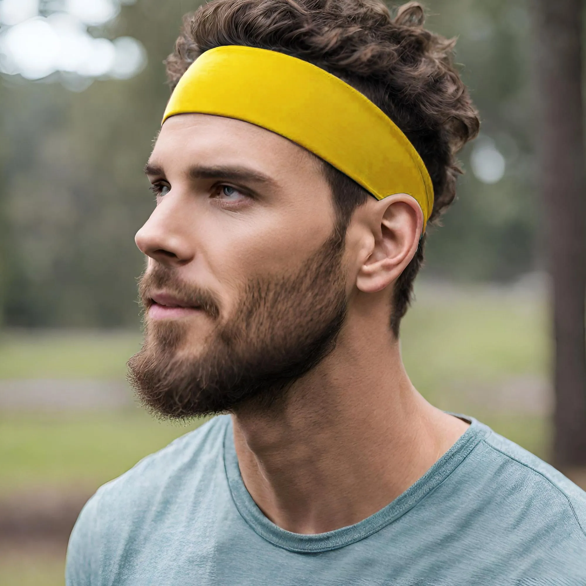 Yellow Cotton Headband