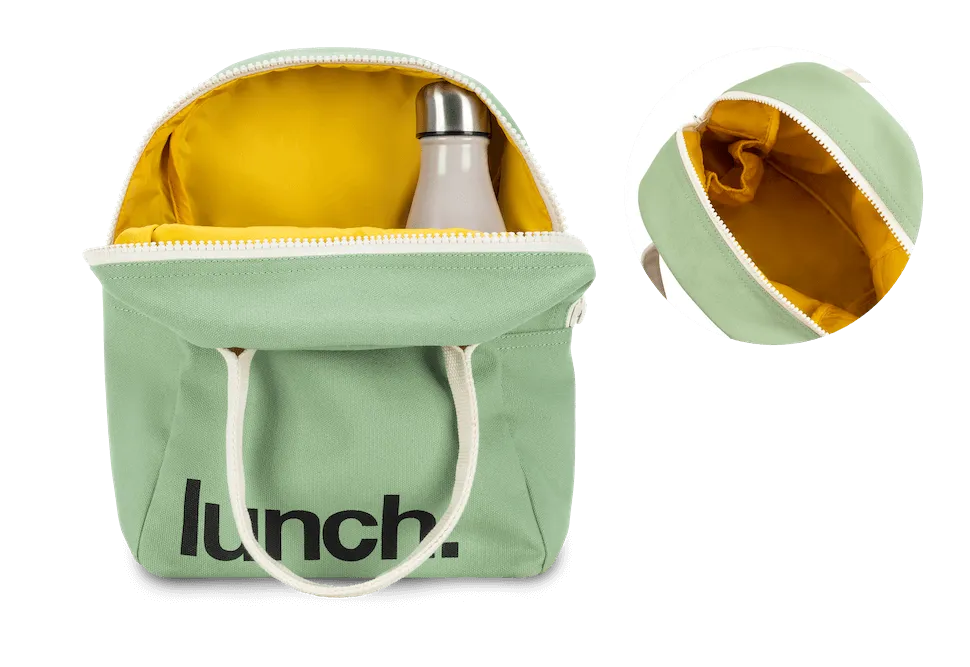 Zipper Lunch Bag - Moss